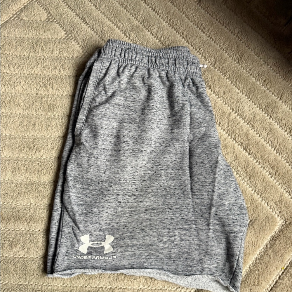 Under Armour Grey Marled Athletic Shorts